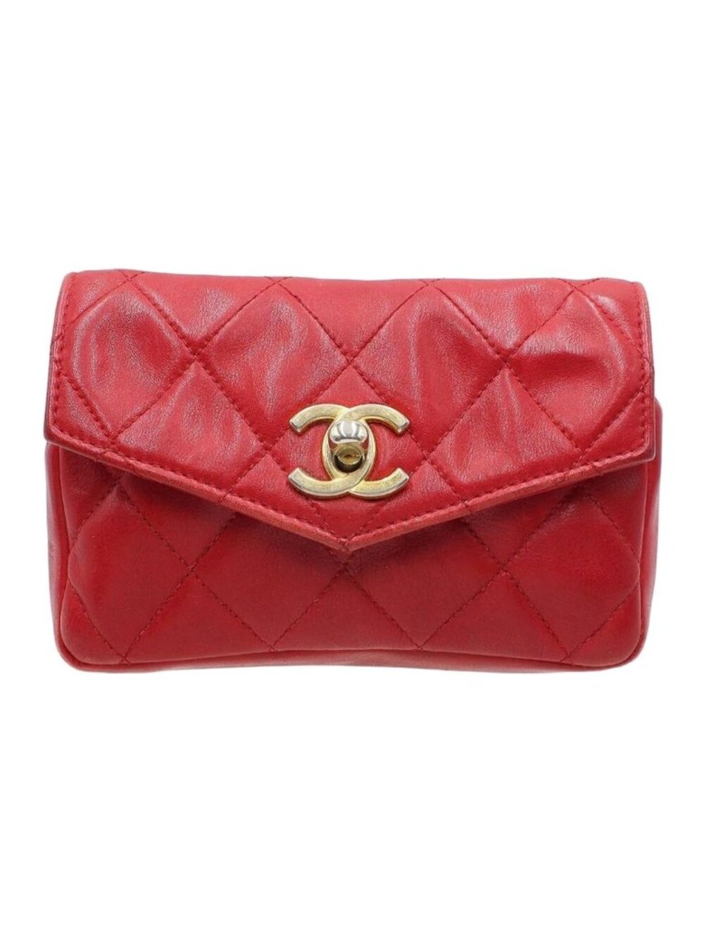 Chanel Quilted Mini Waist Pouch Belt